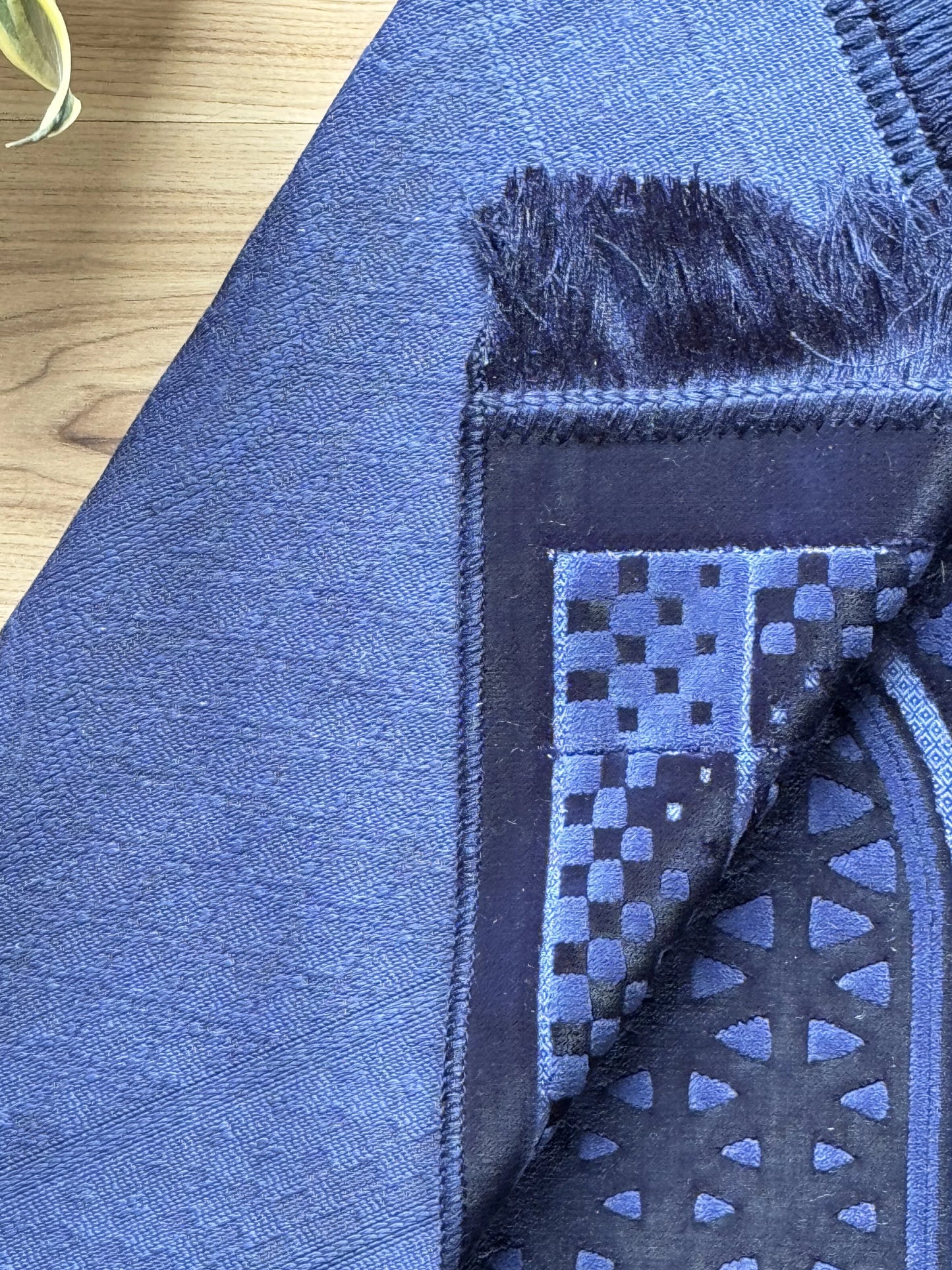 blue turkish prayer rug 4